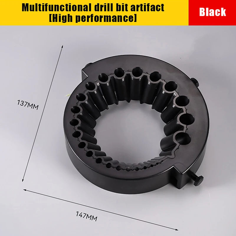 2–13mm Drill Bit Sharpener Grinding Attachment for Angle Grinder Drill Bit Sharpener Axl Black