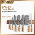 XINZUO 50CM Walnut Magnetic Knife Holder – Wall Mount Rack Magnetic Knife Rack Axl China Mainland