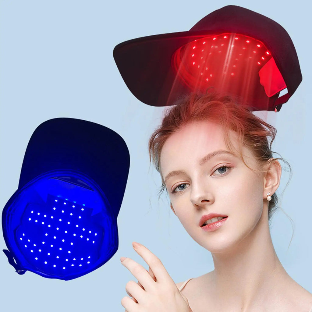 LED Red Light Hair Growth Cap – Wireless Rechargeable Unisex LED Hair Growth Cap Axl