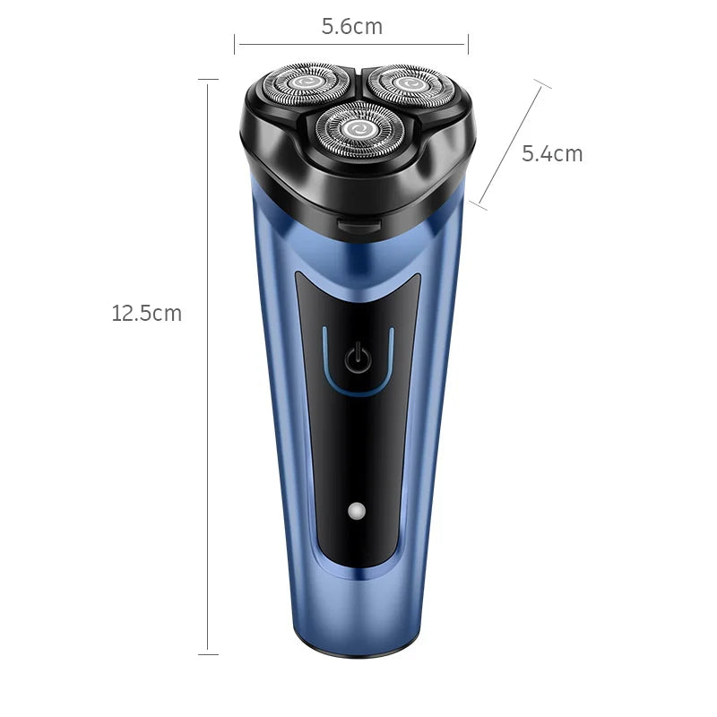 BALASHOV Men's USB Rotary Electric Shaver – Waterproof Electric Shaver Axl