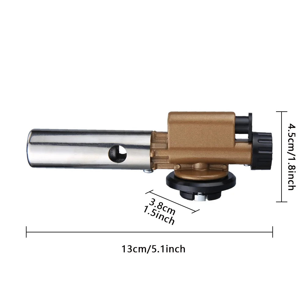 Adjustable Jet Flame Blow Torch Lighter – BBQ & Kitchen Jet Torch Lighter Axl