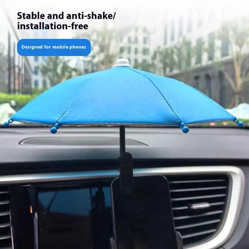 Flexible Phone Umbrella Holder with Clip – Sun & Rain Shade Phone Umbrella Holder Axl
