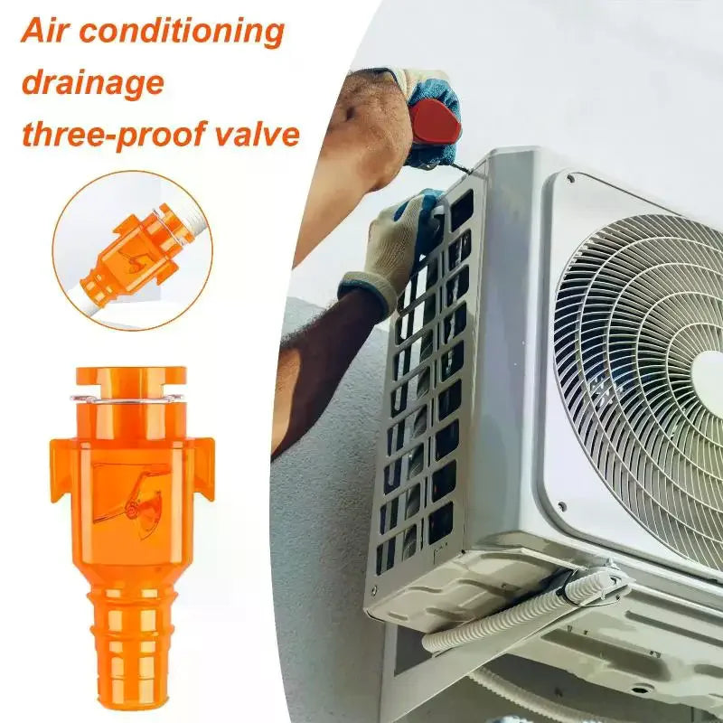 AC Drain Check Valve – Anti-Backflow, Odor & Insect Guard AC Drain Check Valve Axl