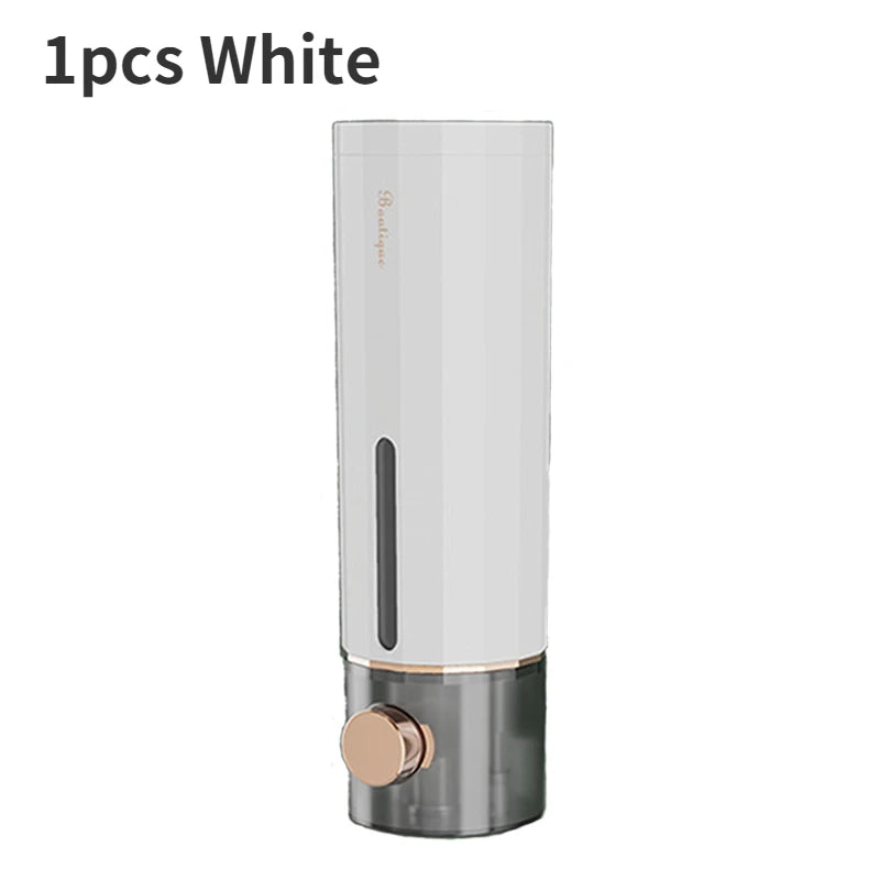 Wall Mounted Soap Dispenser 450ml – Manual Pump by BALASHOV Soap Dispenser Axl 1pcs white