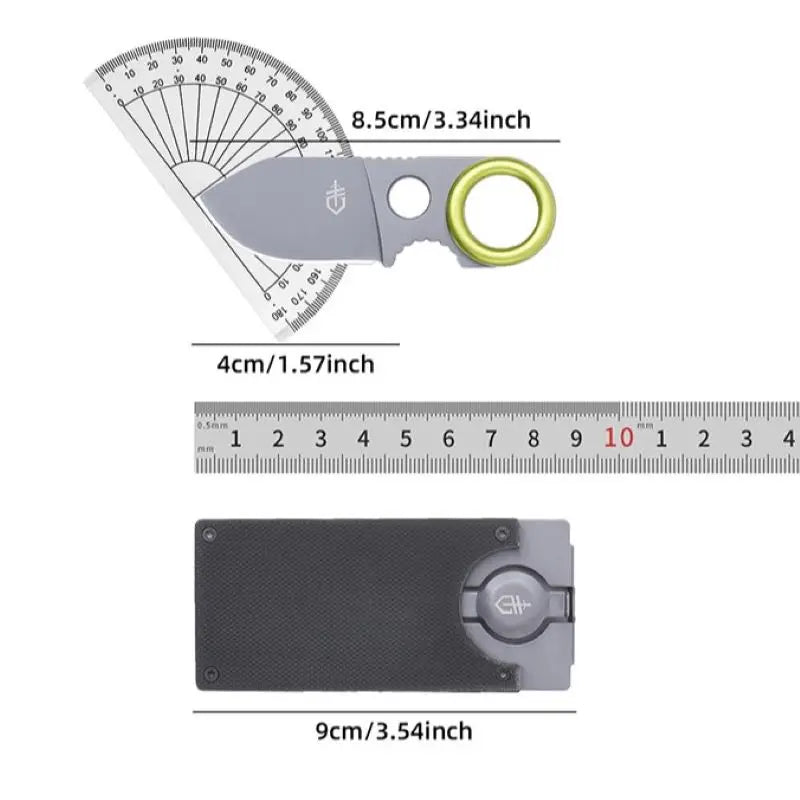 Mini Stainless Steel Pocket Knife – EDC Keychain Camping Tool EDC Pocket Knife Axl