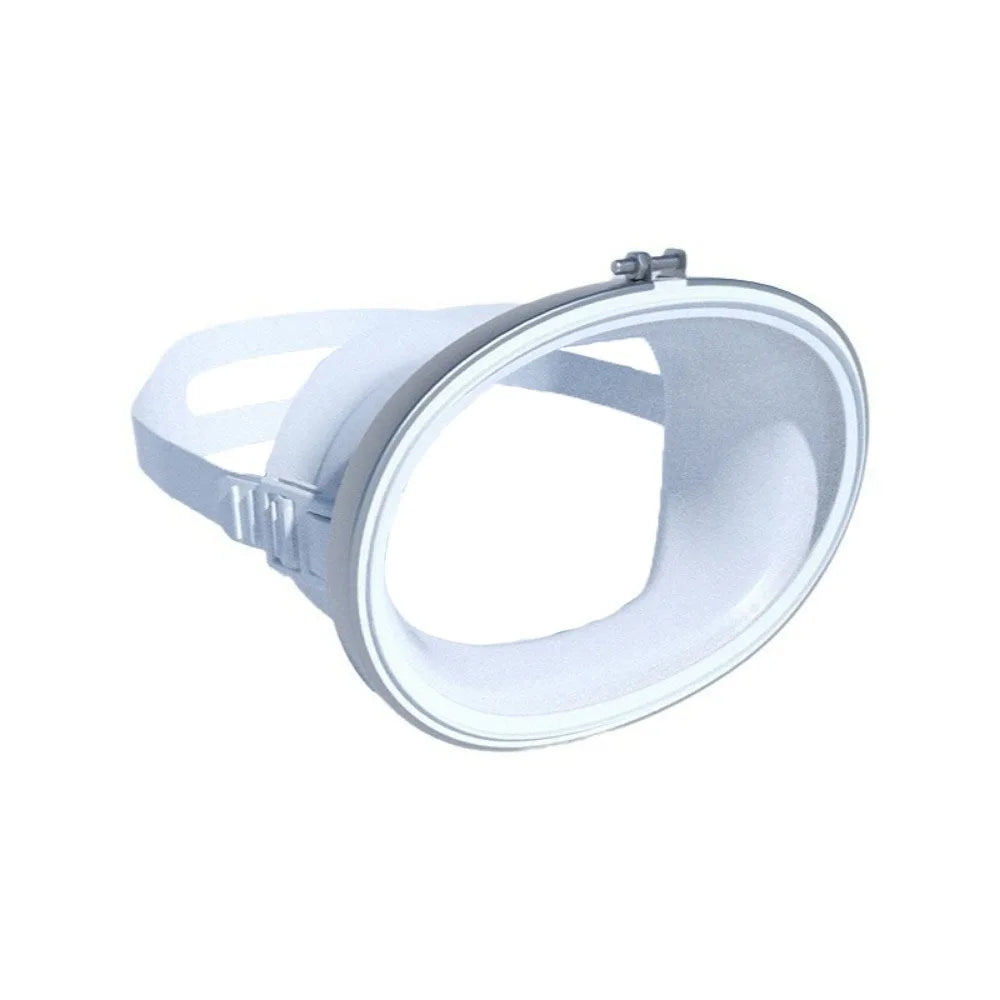 Tempered Glass Diving Mask – Anti-Fog Snorkeling Goggles Diving Snorkel Mask Axl White