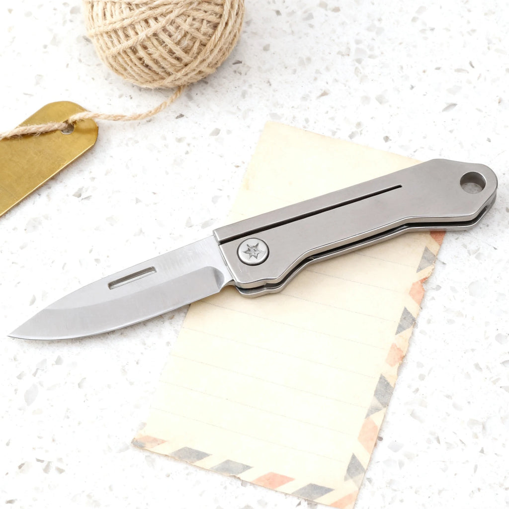 Mini Folding Pocket Knife – Keychain Utility & Outdoor Tool Folding Pocket Knife Axl Folding Knife