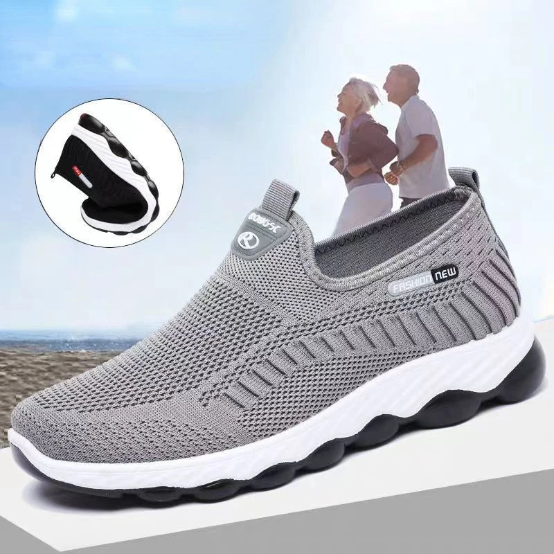 Men's Breathable Mesh Casual Sneakers – Lightweight Dad Shoes Casual Sneakers Axl