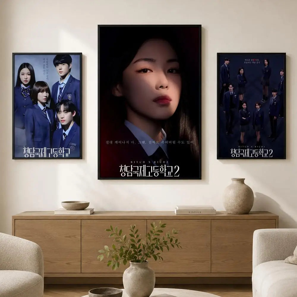 Self-Adhesive Waterproof Wall Poster – Modern HD Decorative Art Decorative Wall Poster Axl