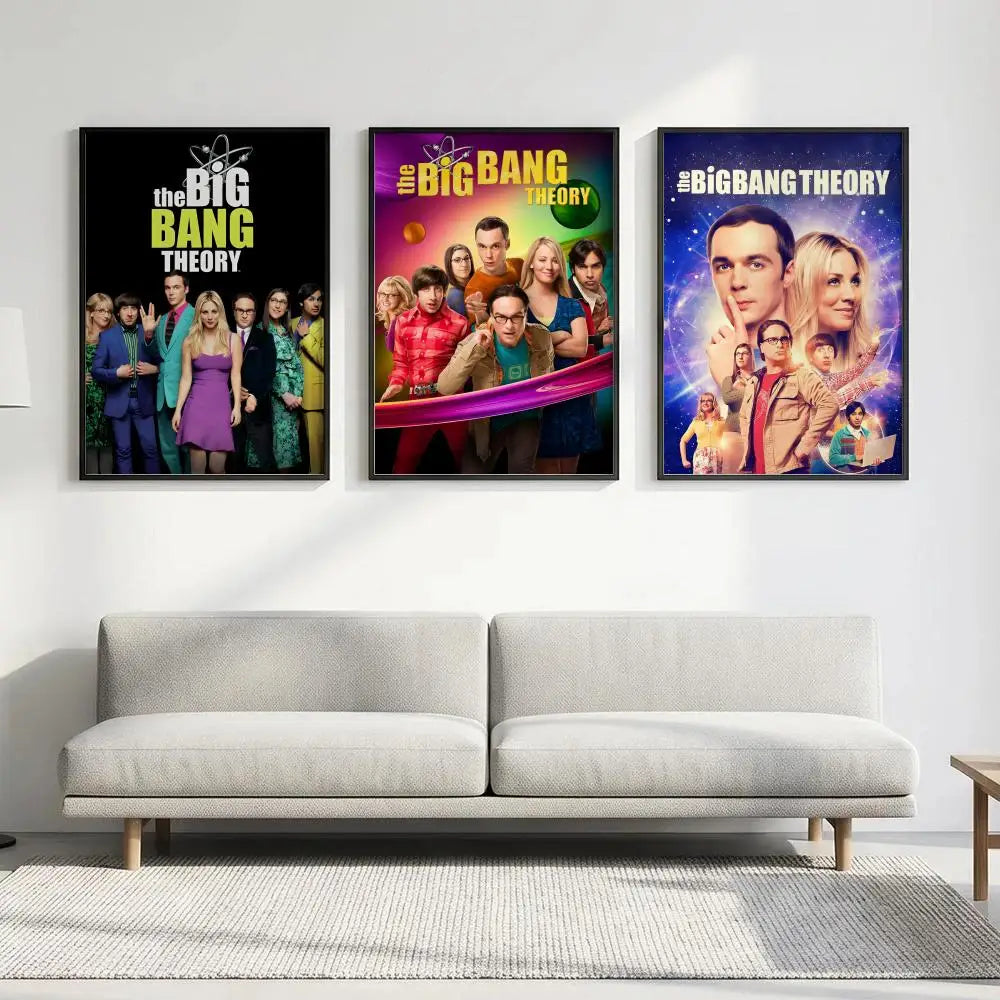 The Big Bang Theory Poster – HD Wall Art Home Decor Wall Art Poster Axl