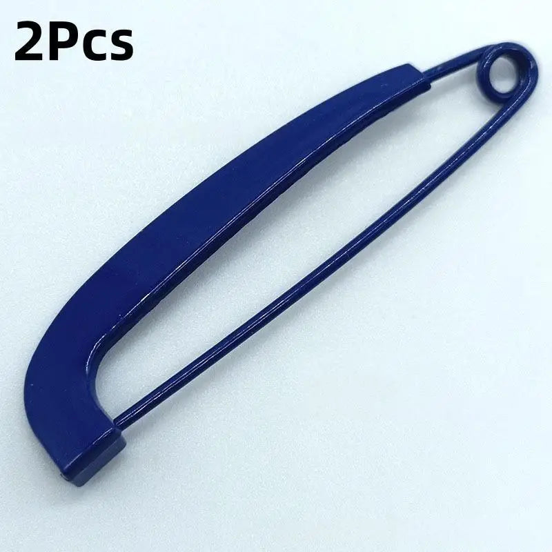 2-Pack Enamel Waist Buckle Brooch – DIY Clothing Safety Pin Enamel Brooch Pin Axl Blue