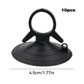 PVC Suction Cup Hooks 10-Pack – Car, Glass & Bathroom Suction Cup Hooks Axl Black