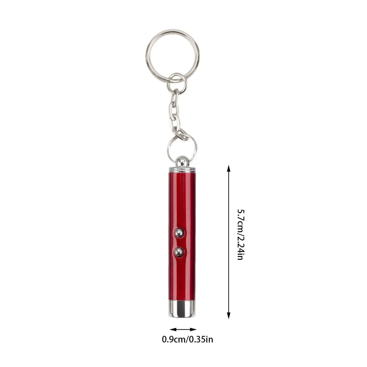Cat Laser Pointer Toy Pen – LED Light & Keychain Flashlight Cat Laser Toy Axl