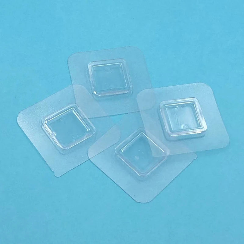 Transparent Self-Adhesive Wall Hook with Wire Shelf | No Drill Adhesive Wall Hook Axl