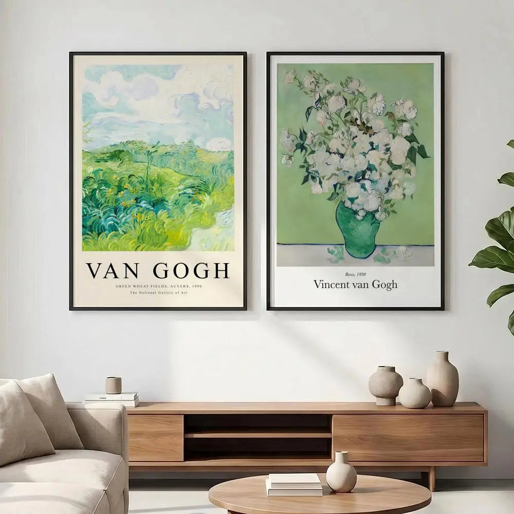Van Gogh HD Art Poster – Waterproof Sticky Wall Decor Art Wall Poster Axl