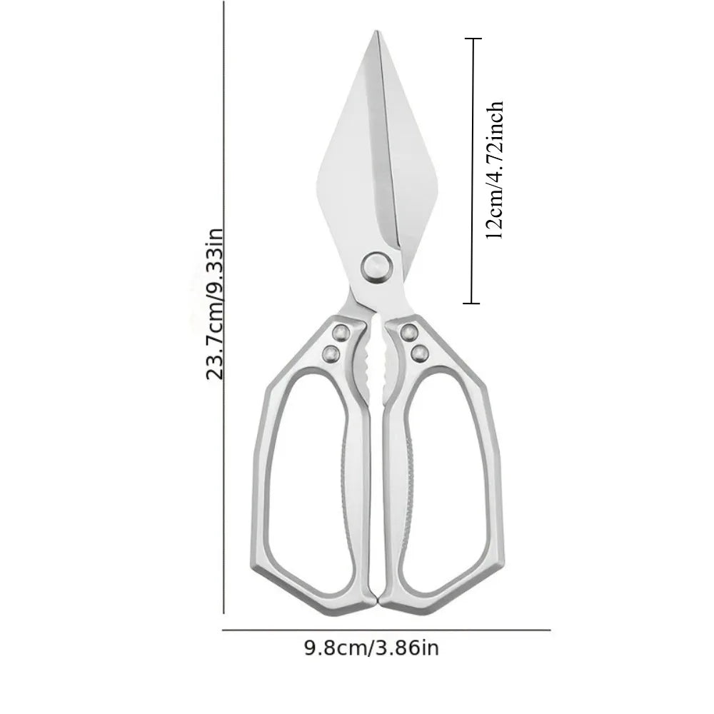 Heavy-Duty Stainless Steel Poultry & Kitchen Shears Kitchen Shears Axl 1pc
