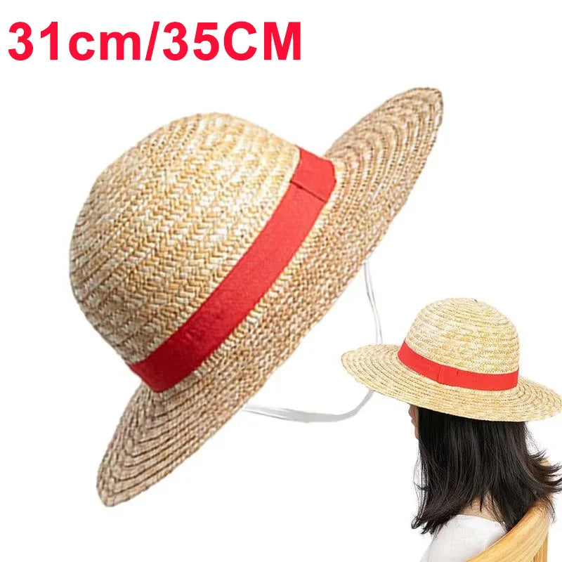Unisex Straw Sun Hat – Beach, Festival & Costume Prop Straw Sun Hat Axl