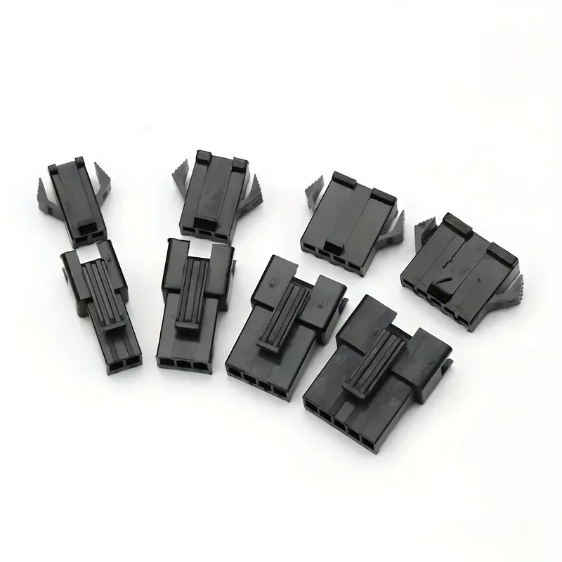 200pcs JST SM 2.54mm Connector Kit – 2/3/4/5 Pin Crimp Terminal Crimp Connector Kit Axl