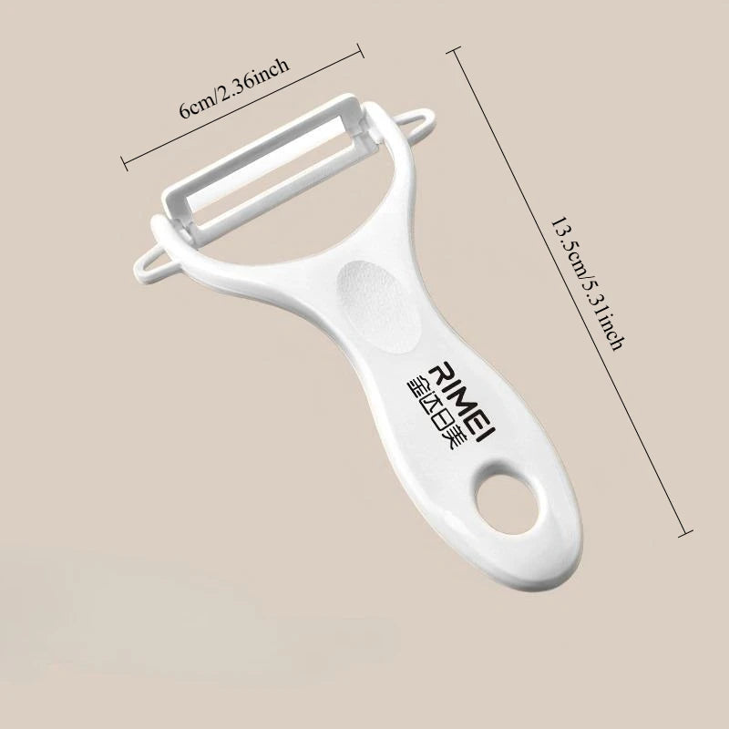 PLYS Ceramic Vegetable Peeler – Sharp, Rust-Proof Kitchen Tool Ceramic Vegetable Peeler Axl