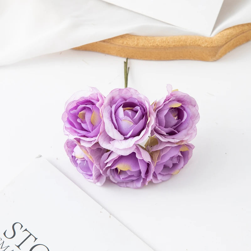 Silk Carnation Artificial Flowers UV Protection – 6 or 18 Pcs Artificial Silk Flowers Axl 5 18pcs