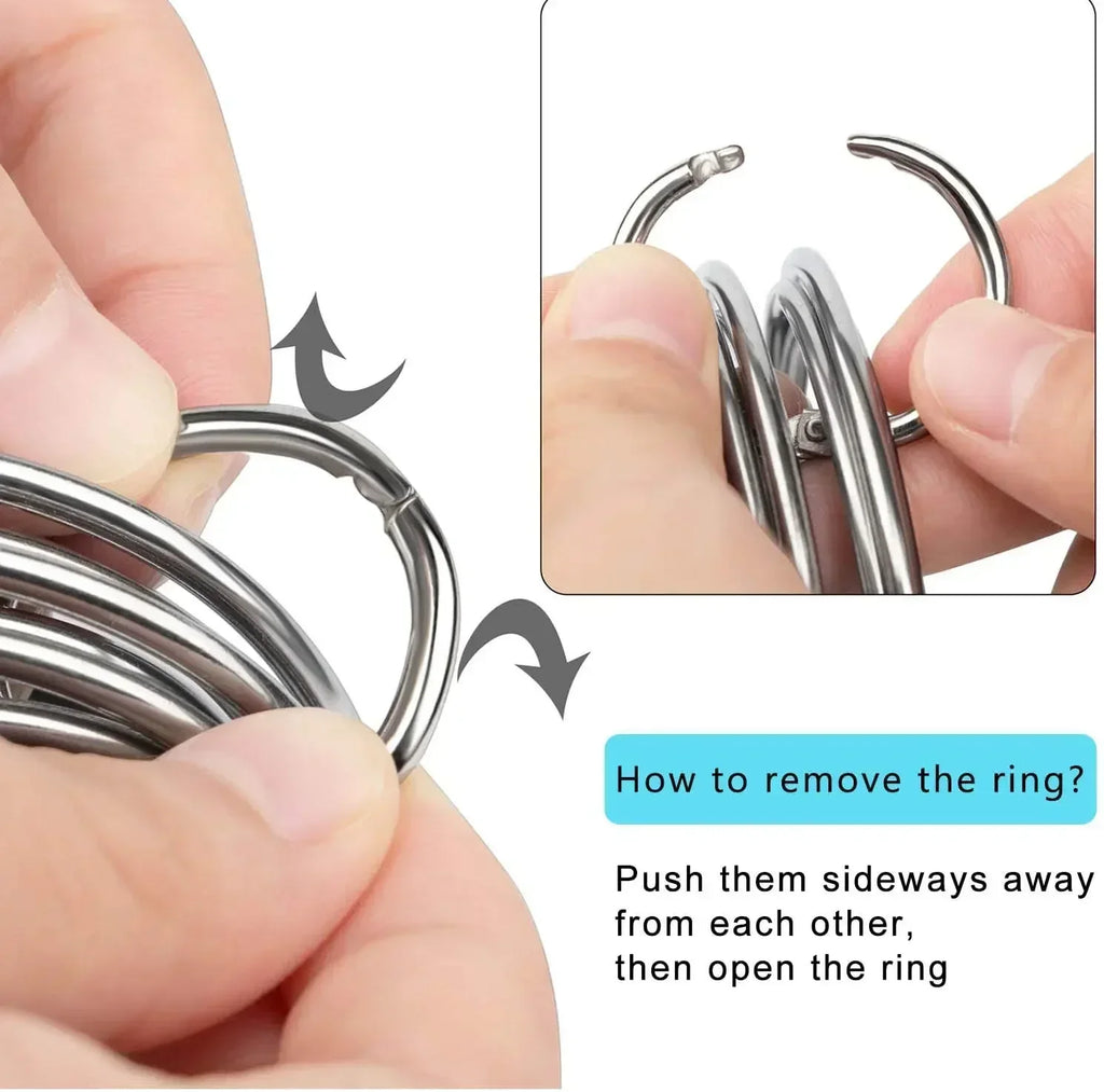 5-Piece Round Stainless Steel Cookie Cutter Set with Handle Cookie Cutter Set Axl