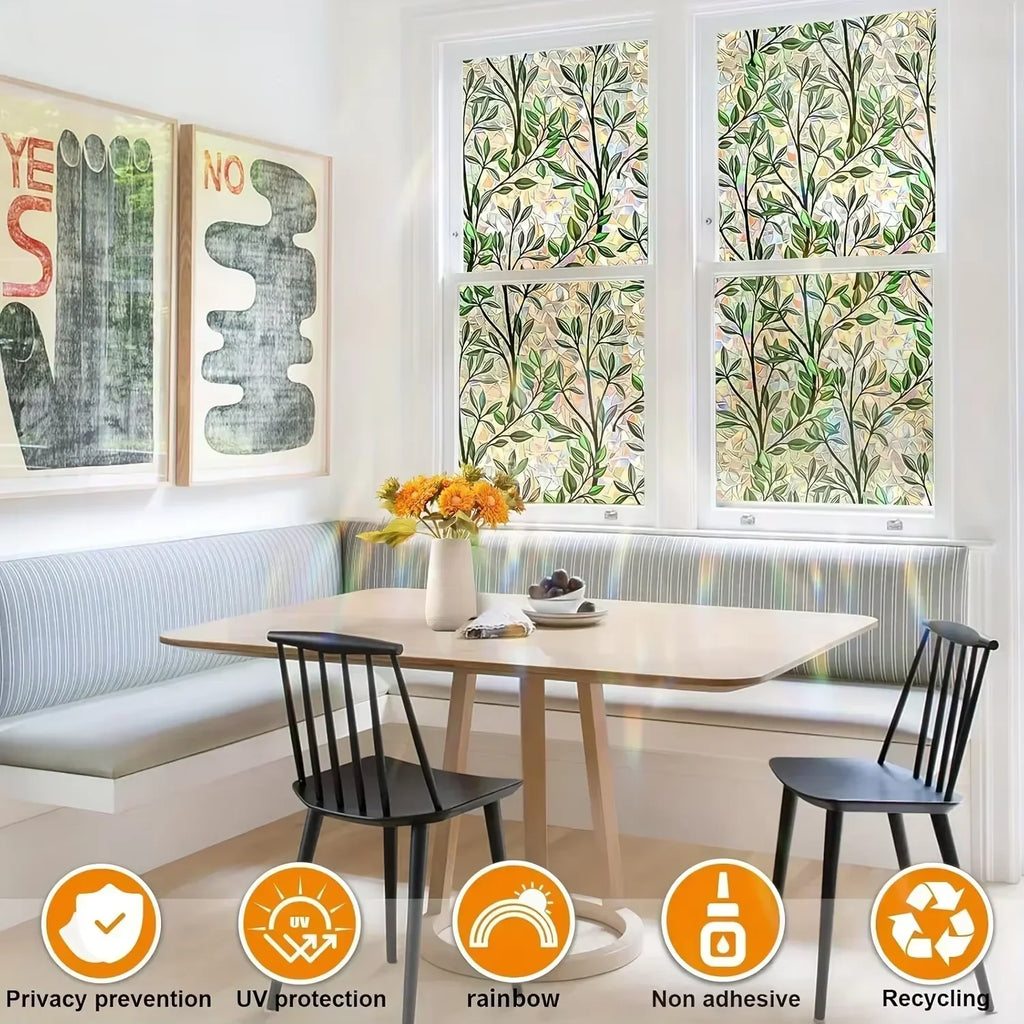 Geometric Electrostatic Window Privacy Film – 45x100cm Window Privacy Film Axl