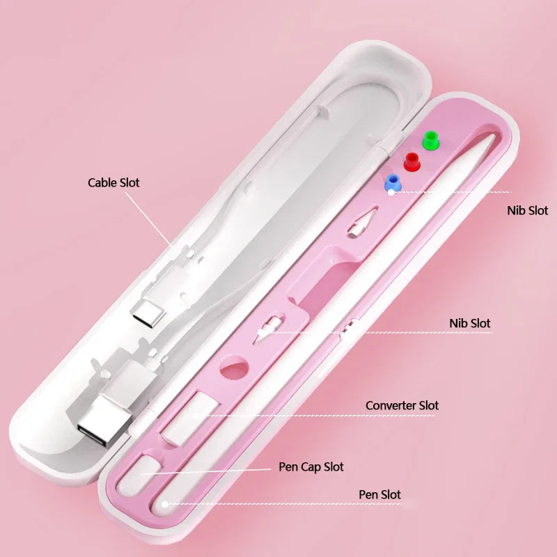 Apple Pencil Case & Holder – Storage Box for iPad Accessories Pencil Storage Case Axl