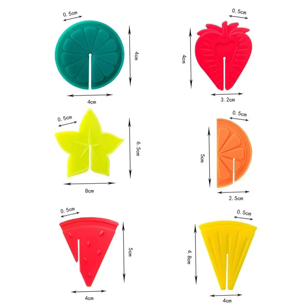 Reusable Silicone Wine Glass Markers – Multicolor Cup Tags Wine Glass Markers Axl
