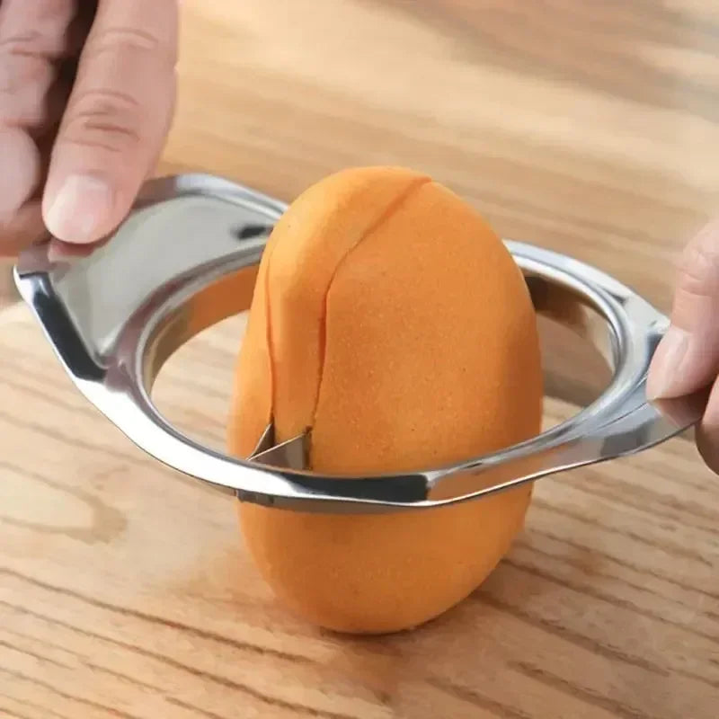 Stainless Steel Mango Slicer, Corer & Splitter Gadget Mango Slicer Tool Axl