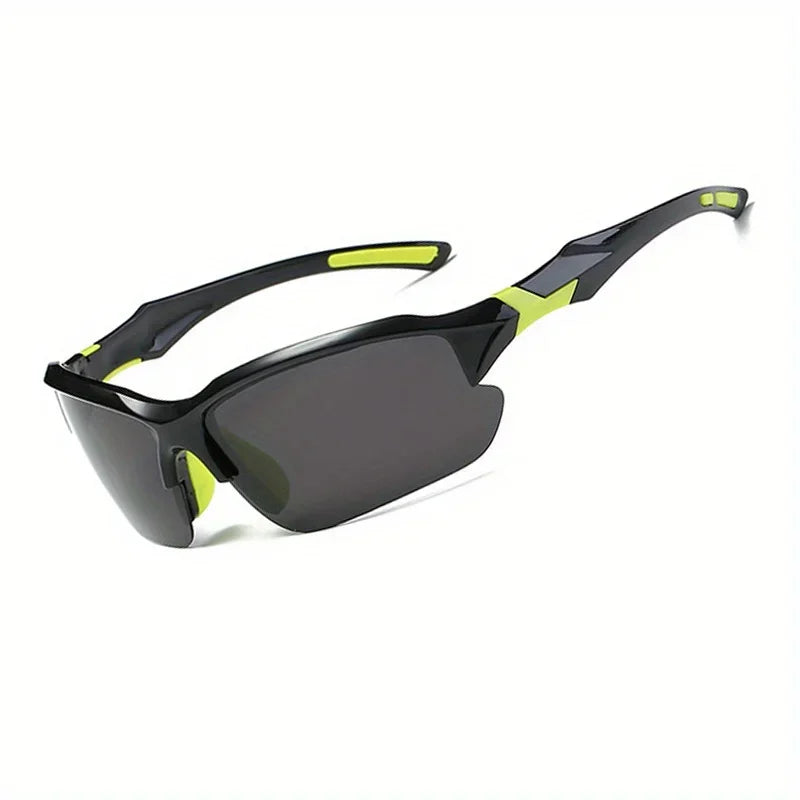 Polarized Sports Sunglasses – Windproof Eyewear Men & Women Polarized Sports Sunglasses Axl yellow-1pc