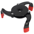 3-Jaw Oil Filter Wrench – Universal Car SUV Truck Remover Tool Oil Filter Wrench Axl black
