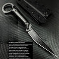 Fixed Blade Camping Knife – 440C Steel, G10 Handle + K Sheath Fixed Blade Knife Axl Outdoor knife