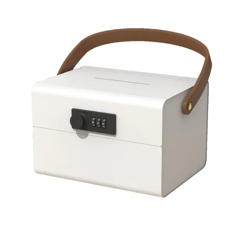 Metal Piggy Bank Password Lock Safe – Kids Money Saving Box Metal Money Box Axl
