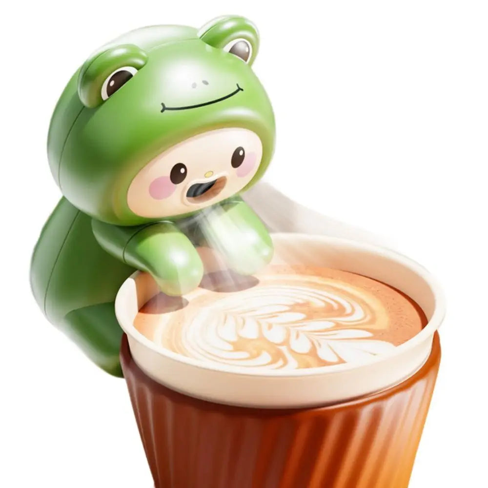 Cartoon Frog USB Food Cooling Fan – Portable Baby Food Fan Baby Food Cooling Fan Axl