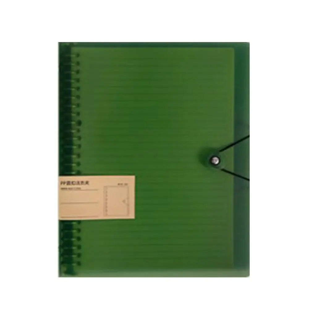 Transparent Binder Cover A4/B5/A5 – 8-Hole Loose Leaf Shell Binder Cover Axl A4-3
