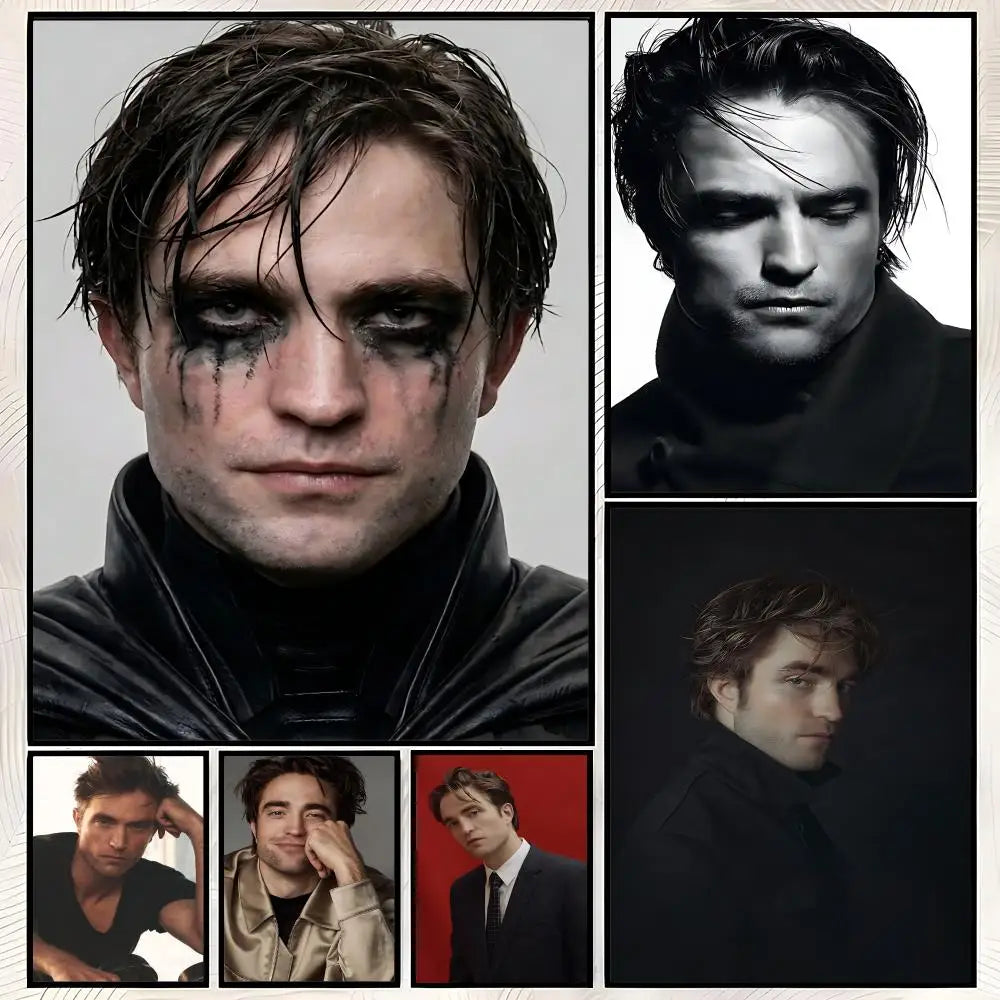 Robert Pattinson HD Wall Art Poster – Self-Stick Waterproof Wall Art Poster Axl