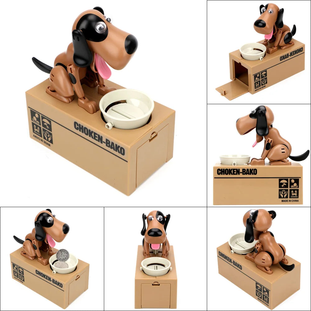 Robotic Dog Coin Bank – Interactive Electronic Piggy Bank for Kids Electronic Piggy Bank Axl