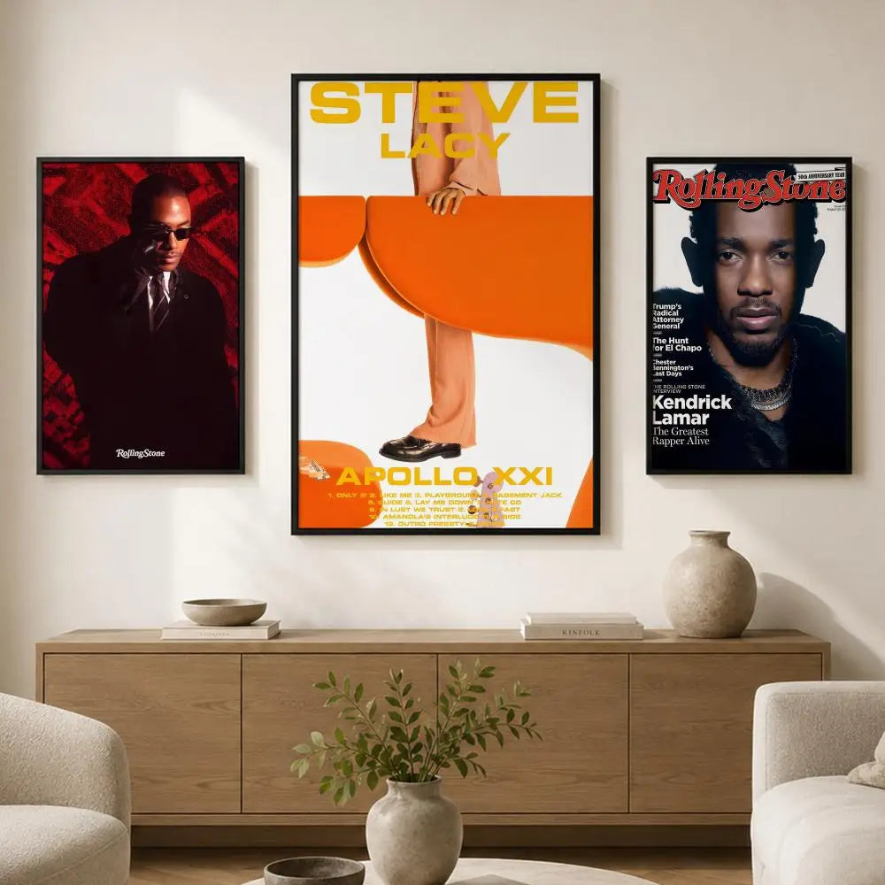 Steve Lacy Waterproof PVC Wall Poster – Peel & Stick HD Art Wall Art Poster Axl