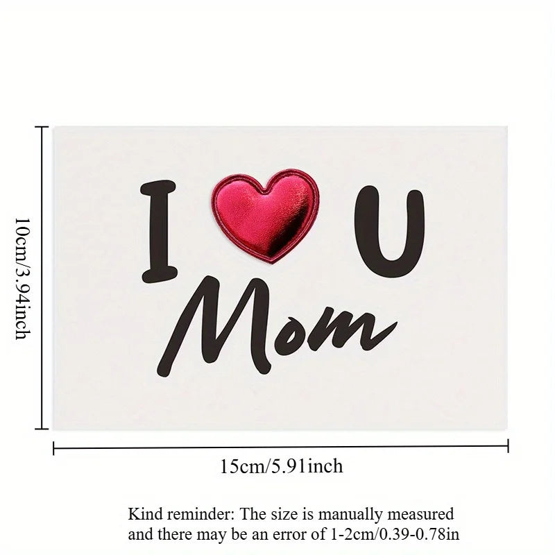 5-Pack Heart Greeting Cards – Mother's Day, Birthday & More Greeting Card Set Axl