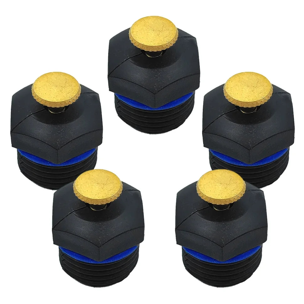 5-Pack Adjustable 1/2" Spray Nozzles | Garden Drip Irrigation Garden Spray Nozzle Axl