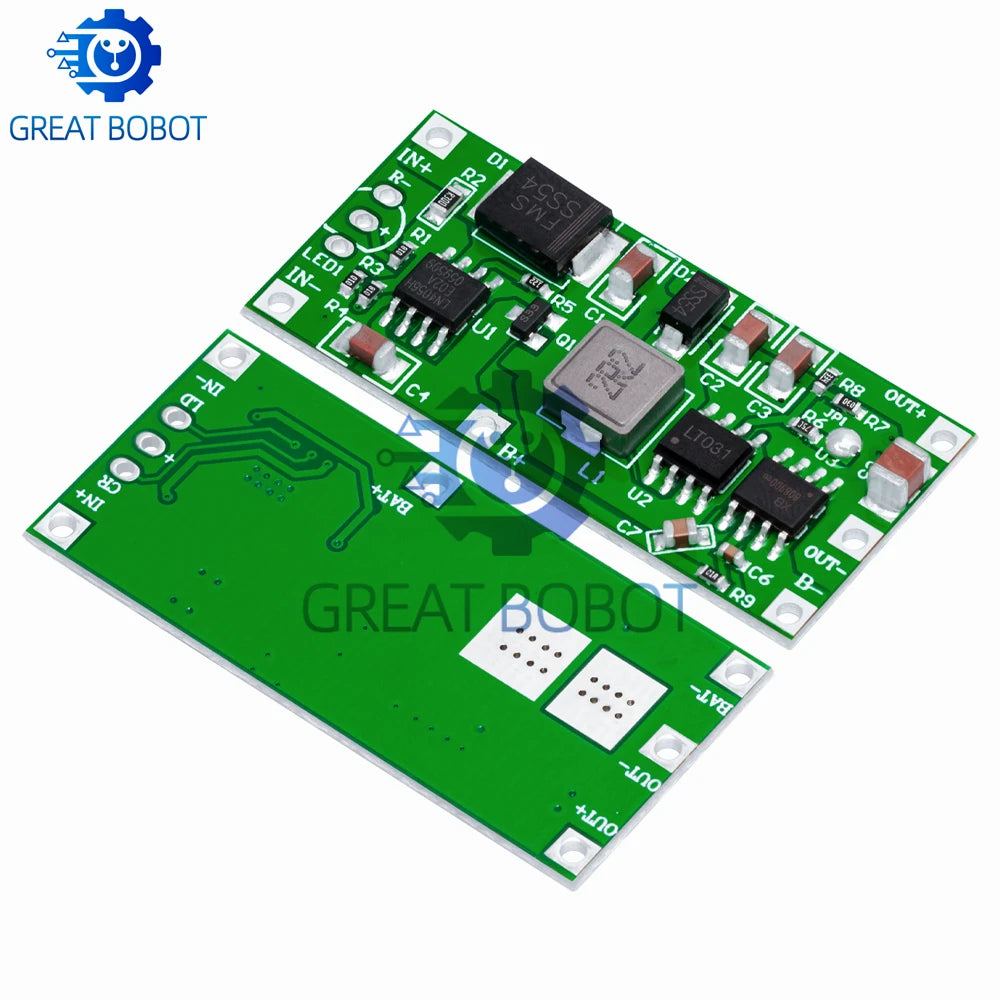 5V 2A UPS Power Supply Module – 12V 15W Lithium Battery Backup UPS Power Module Axl