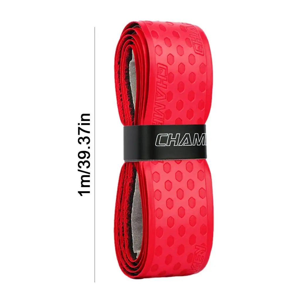PU Tennis Overgrip Tape 1m – Racquet, Pickleball & Gym Grip Racquet Overgrip Tape Axl Red