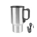 12V Electric Car Kettle 450ml Stainless Steel Travel Mug Car Electric Kettle Axl 1pcs