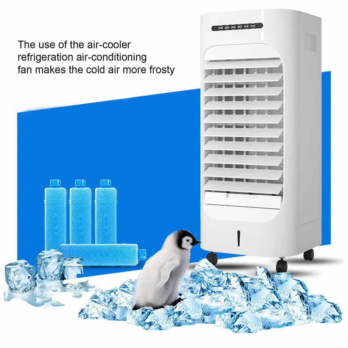 Reusable Ice Crystal Cooling Pack – Camping, Travel & Fan Reusable Ice Pack Axl