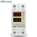Din Rail Voltage & Current Protector 40A 63A 220V Surge Relay Voltage Protection Relay Axl 63A