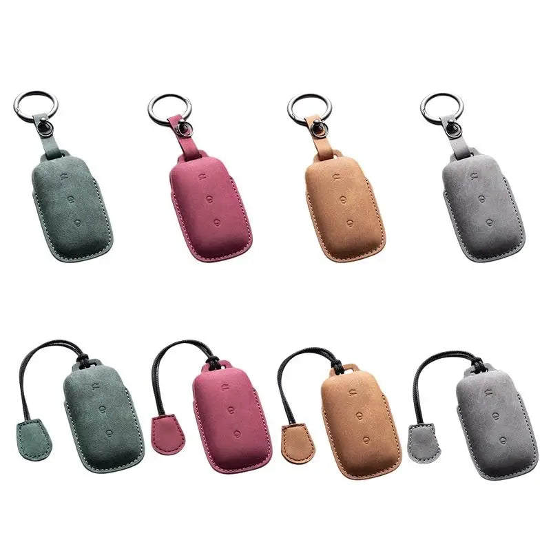 PU Leather Key Case Cover – Geely Galaxy EX5 & Proton EMas 7 Car Key Cover Axl