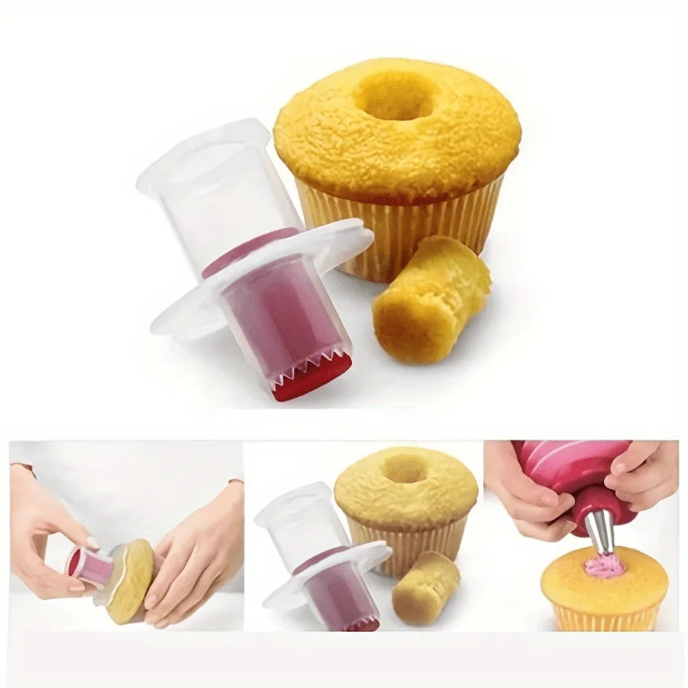 Reusable Cupcake Corer Tool – 2 Pack for Filled Cupcakes Cupcake Corer Tool Axl