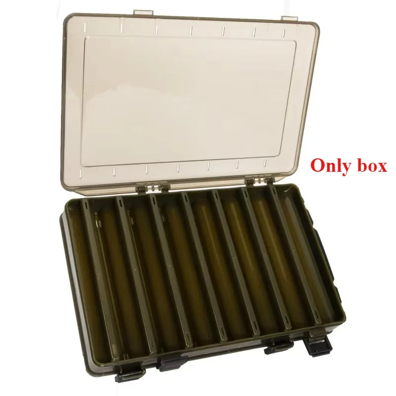 Multifunctional Fishing Tackle Box – Large Capacity Lure Storage Fishing Tackle Box Axl Golden