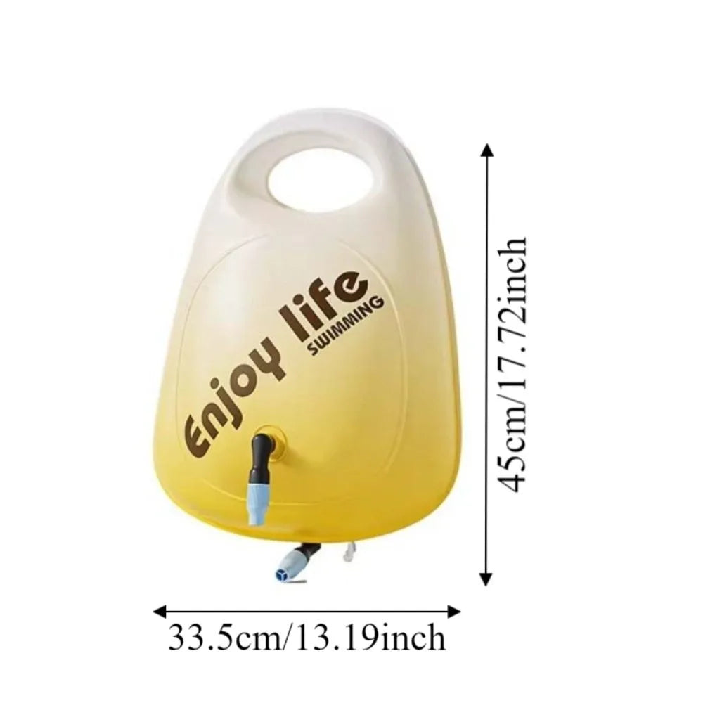 Inflatable Swimming Float Dual Airbag Waist Buoy – 180kg Rated Inflatable Swim Float Axl