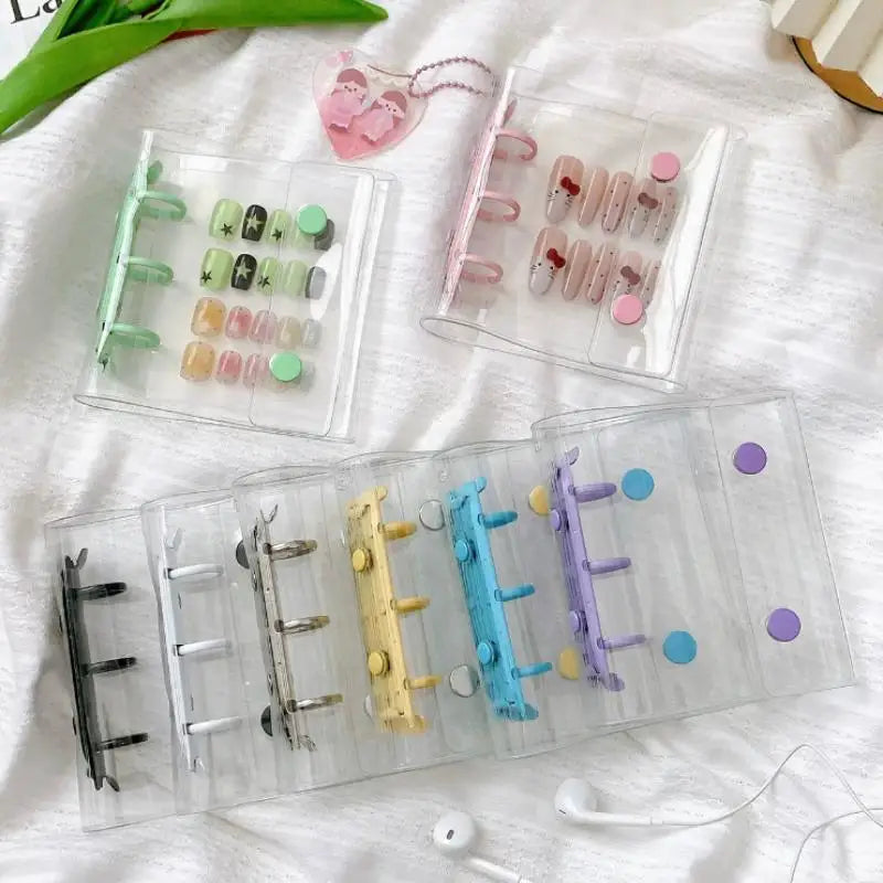 Fake Nail Storage Book – Display Board & DIY Album Organizer Nail Art Organizer Axl